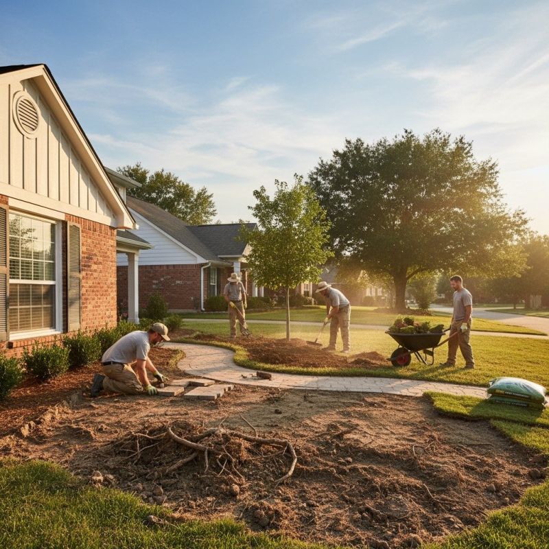Rain Garden Installation